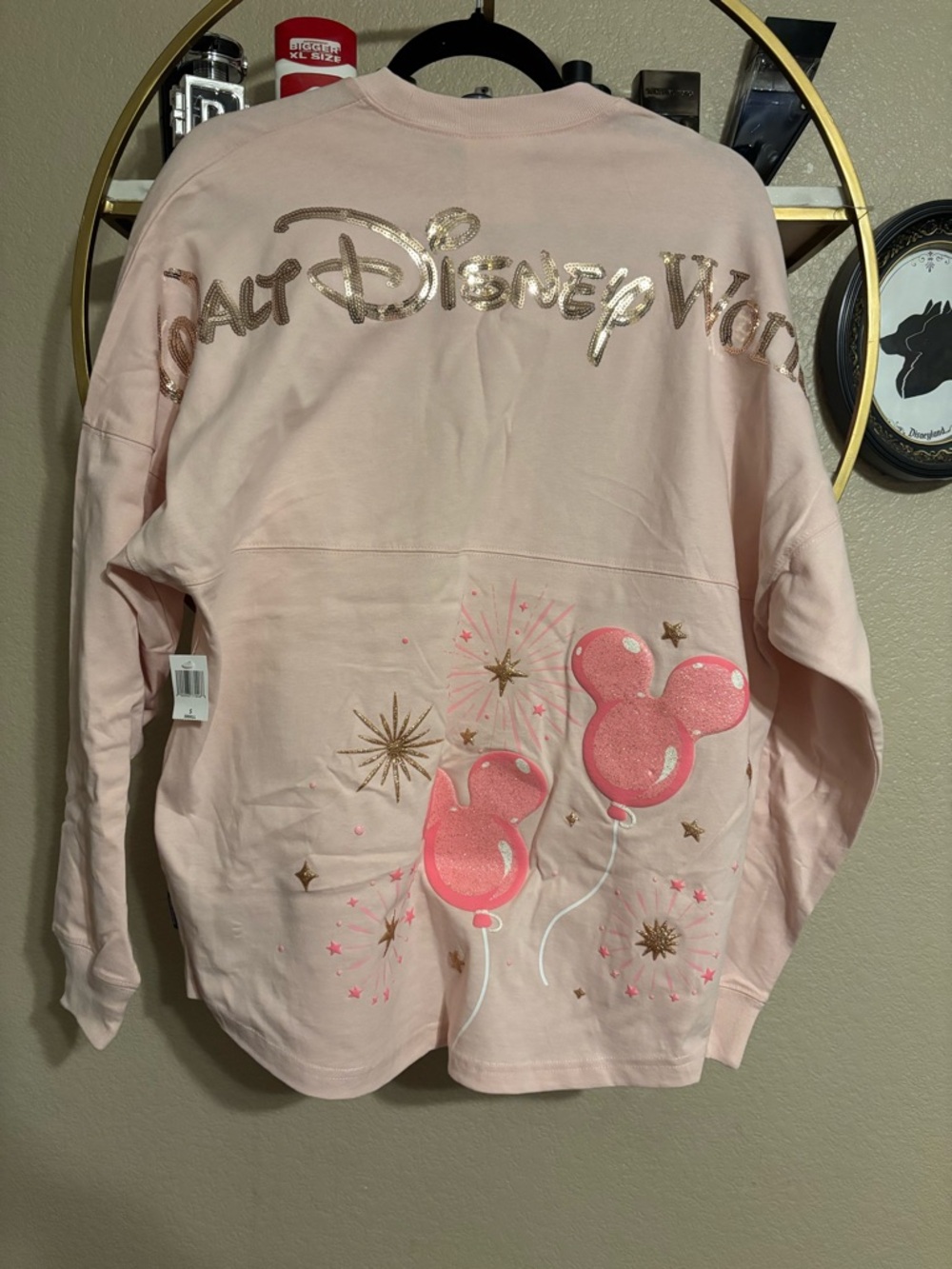Disney Pink Walt Disney World Sequin Graphic Jacket - Picture 3 of 3